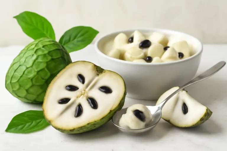 Cómo comer chirimoya