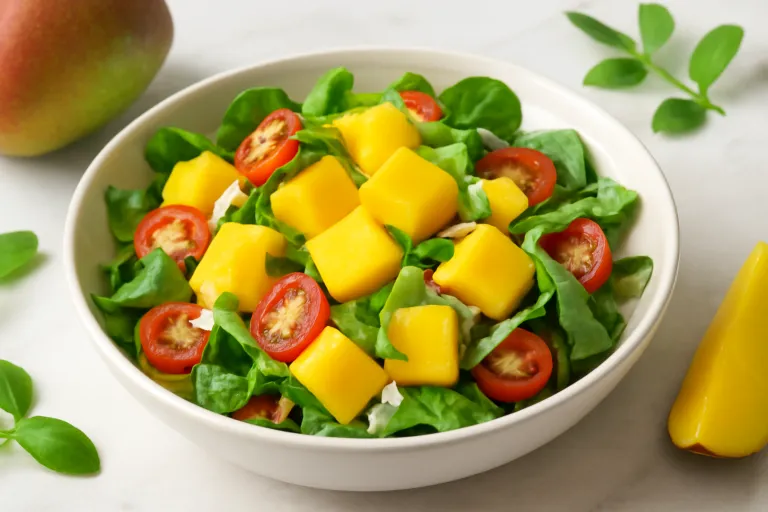 Ensalada con mango